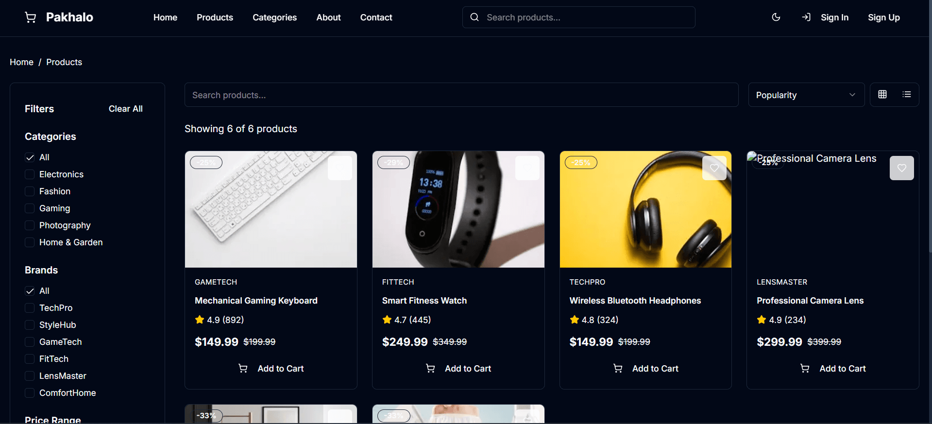 E-Commerce Platform